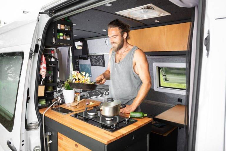 Van Cooking Area Conversion